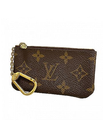 Louis Vuitton Louis Vuitton Monogram Pochette Clé M62650 Brown Wallet/Coin Case for Men and Women (view 1)