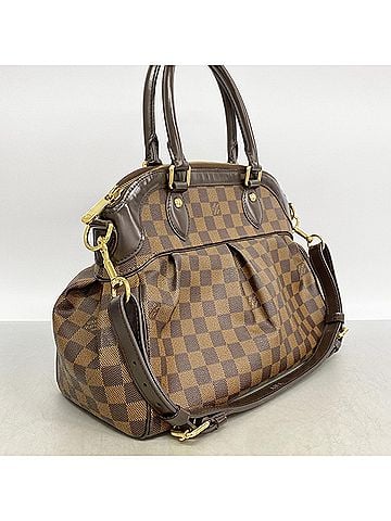 Louis Vuitton Louis Vuitton Damier Trevi PM Handbag N51997 Ebene 2-way bag for women (view 2)