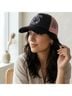 Urban Outfitters 100% Polyester Graphic Black Pink Hat One size - photo 3