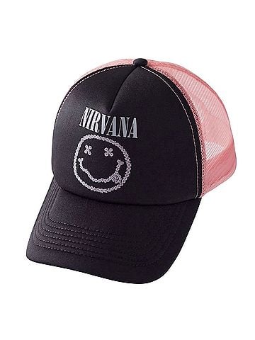 Urban Outfitters Nirvana Band Logo Trucker Hat (view 1)