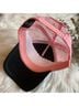 Urban Outfitters 100% Polyester Graphic Black Pink Hat One size - photo 11