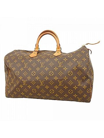 Louis Vuitton Louis Vuitton Monogram Speedy 40 Handbag M41106 Brown Women's (view 1)