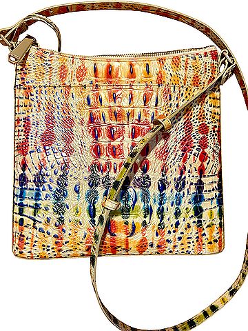 Brahmin Katie Celebrate Melbourne  Leather Crossbody Bag (view 2)