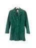 D&Co. 100% Suede Green Coat Size XS - photo 1