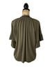 J.Crew Solid Green Short Sleeve Blouse Size S - photo 2