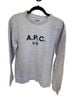 A.P.C. Gray Sweatshirt Size L - photo 1
