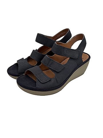 Clarks Reedly Juno wedge Sandals (view 1)