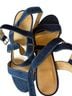 Talbots Blue Sandals Size 8 1/2 - photo 1