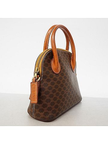 Céline Celine Macadam Brown Handbag for Women (view 2)