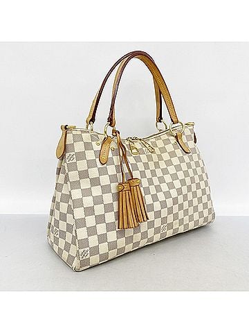 Louis Vuitton Louis Vuitton Damier Azur Limington Handbag N40022 White Women's (view 2)