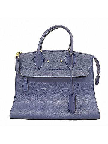 Louis Vuitton Louis Vuitton Monogram Empreinte Pont Neuf MM Handbag M41751 Denim Ankle Bag for Women (view 1)