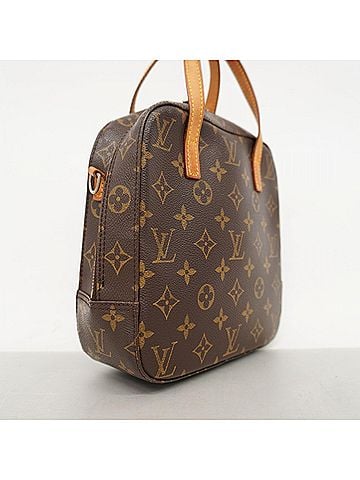Louis Vuitton Louis Vuitton Monogram Spontini Handbag M47500 Brown 2-way bag for women (view 2)