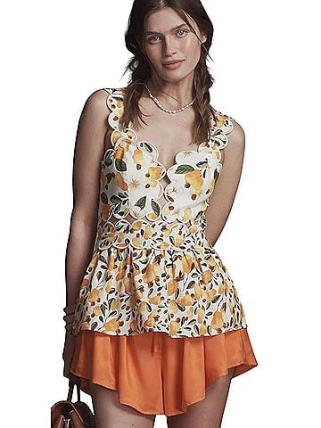 FARM Rio for Anthropologie Sleeveless Blouse (view 1)