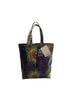 Consuela 100% Other Animal Print Leopard Print Purple Yellow Tote One size - photo 2