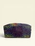 Consuela 100% Other Animal Print Leopard Print Purple Yellow Tote One size - photo 4