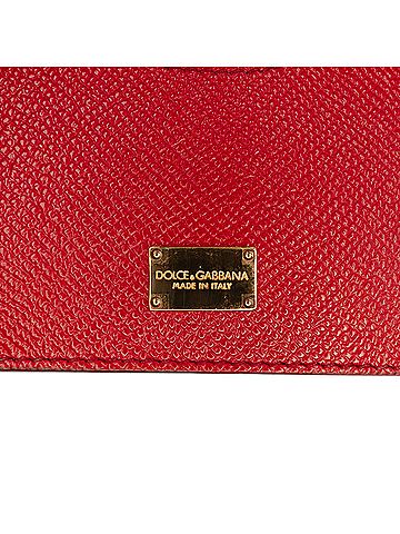 Dolce & Gabbana Small Leather Miss Sicily Satchel (view 2)