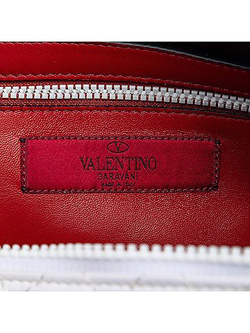 Valentino Lambskin Free Rockstud Spike Shoulder Bag (view 2)