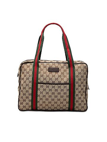 Gucci GG Canvas Web Business Bag (view 1)