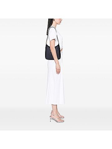 Gucci Bicolor Canvas and Calfskin Shoulder Bag (view 2)