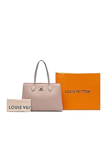Louis Vuitton Leather Lockme Shopper Tote (view 2)