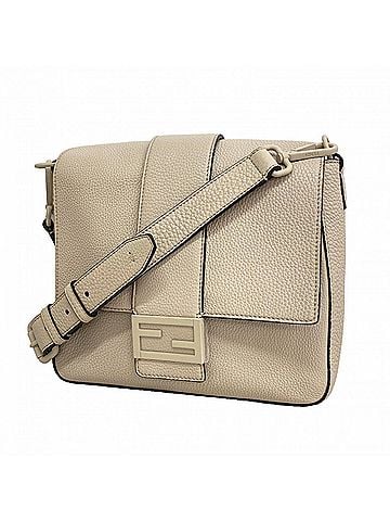 Fendi Fendi Bucket Shoulder Bag, Leather, Purple, Men's (view 1)