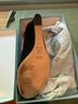 Butter 100% Suede Black Wedges Size 10 - photo 7