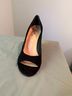Butter 100% Suede Black Wedges Size 10 - photo 6