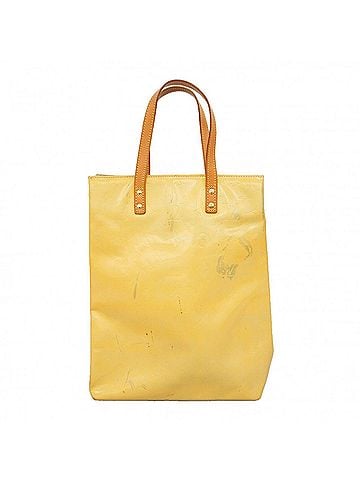 Louis Vuitton Louis Vuitton Vernis Lead MM Tote Bag M91142 Grey Ladies (view 1)