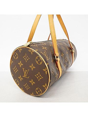 Louis Vuitton Louis Vuitton Monogram Papillon 26 Handbag M51386 Brown Women's (view 2)