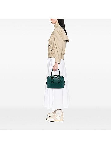 Burberry Small Grained Calfskin Heritage Orchard Bowling Bag (view 2)