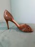 Butter 100% Leather Brown Heels Size 9 - photo 4