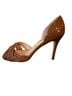 Butter 100% Leather Brown Heels Size 9 - photo 1