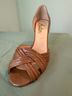Butter 100% Leather Brown Heels Size 9 - photo 5