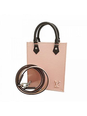 Louis Vuitton Louis Vuitton Epi Petite Sac Plat Handbag M69575 Rose Ballerine 2-way bag for women (view 1)