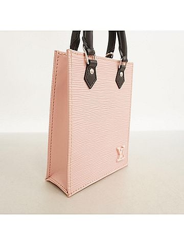 Louis Vuitton Louis Vuitton Epi Petite Sac Plat Handbag M69575 Rose Ballerine 2-way bag for women (view 2)