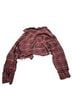 Forever 21 Plaid Red Short Sleeve Button-Down Shirt Size L - photo 2