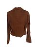 Astr Brown Button-Down Shirt Size M - photo 2