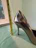 Boutique 9 100% Synthetic Silver Heels Size 10 - photo 5