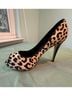 Maiden Lane Animal Print Multi Color Heels Size 10 - photo 7