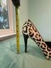 Maiden Lane Animal Print Multi Color Heels Size 10 - photo 4
