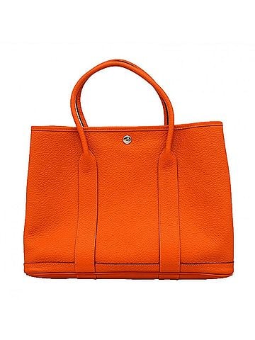 Hermès Hermes Garden Perdie PM Country Capucines Tote Bag (T stamp, women's, OP000340) (view 1)