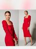 Antonio Melani Red Cocktail Dress Size 0X - photo 5