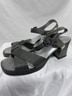 City Snappers 100% Other Solid Gray Silver Tan Heels Size 10 - photo 10