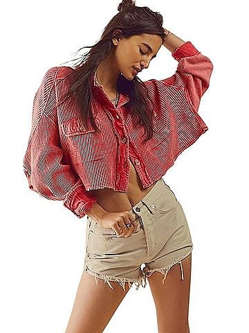 Free People FP One Scout Jacket Long Sleeve T-Shirt (view 1)