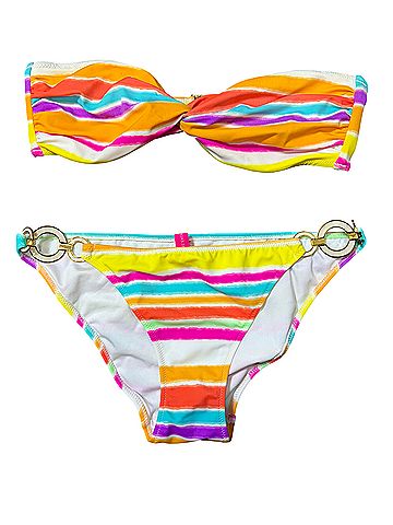 Pink Two Piece Swimsuit (view 1)