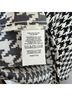 Ann Taylor 100% Polyester Houndstooth Black White Long Sleeve Button-Down Shirt Size XS - photo 5