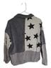Pol 100% Cotton Solid Gray Silver Jacket Size S - photo 2