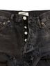 AGOLDE Black Denim Shorts Size 25 waist - photo 3