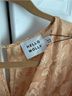 Hello Molly Floral Gold Tan Cocktail Dress Size 8 - photo 3