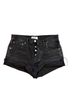 AGOLDE Black Denim Shorts Size 25 waist - photo 1